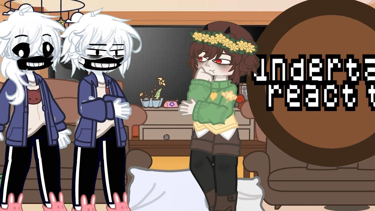 《 Undertale react to sans aus》