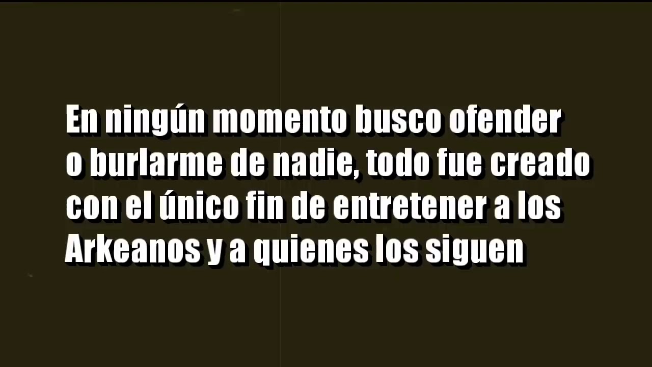 rap de los arkeanos criador original abajo en los comentarios