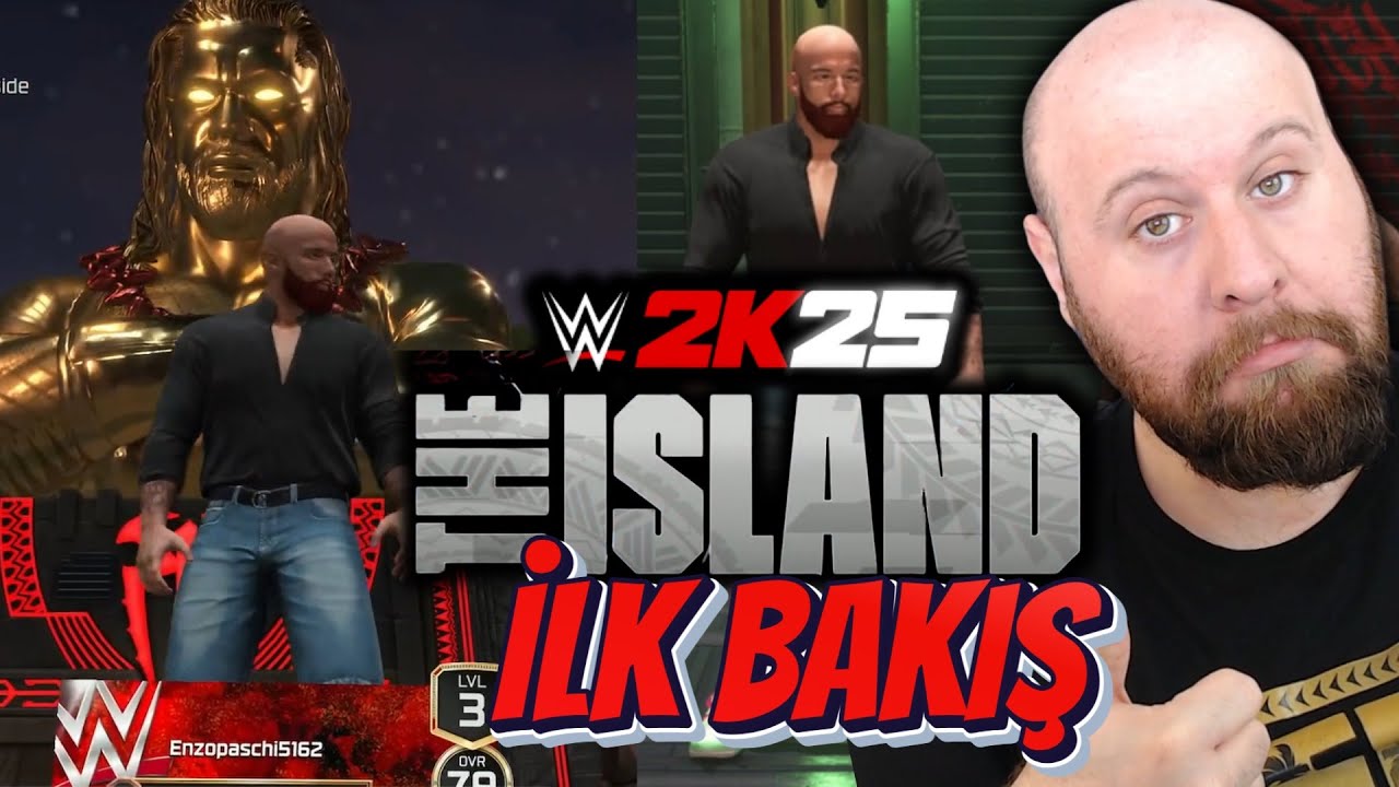 WWE 2K25 THE ISLAND MODE FIRST LOOK