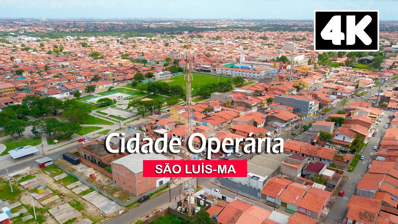 CIDADE OPERÁRIA VISTA DE CIMA  |  4K