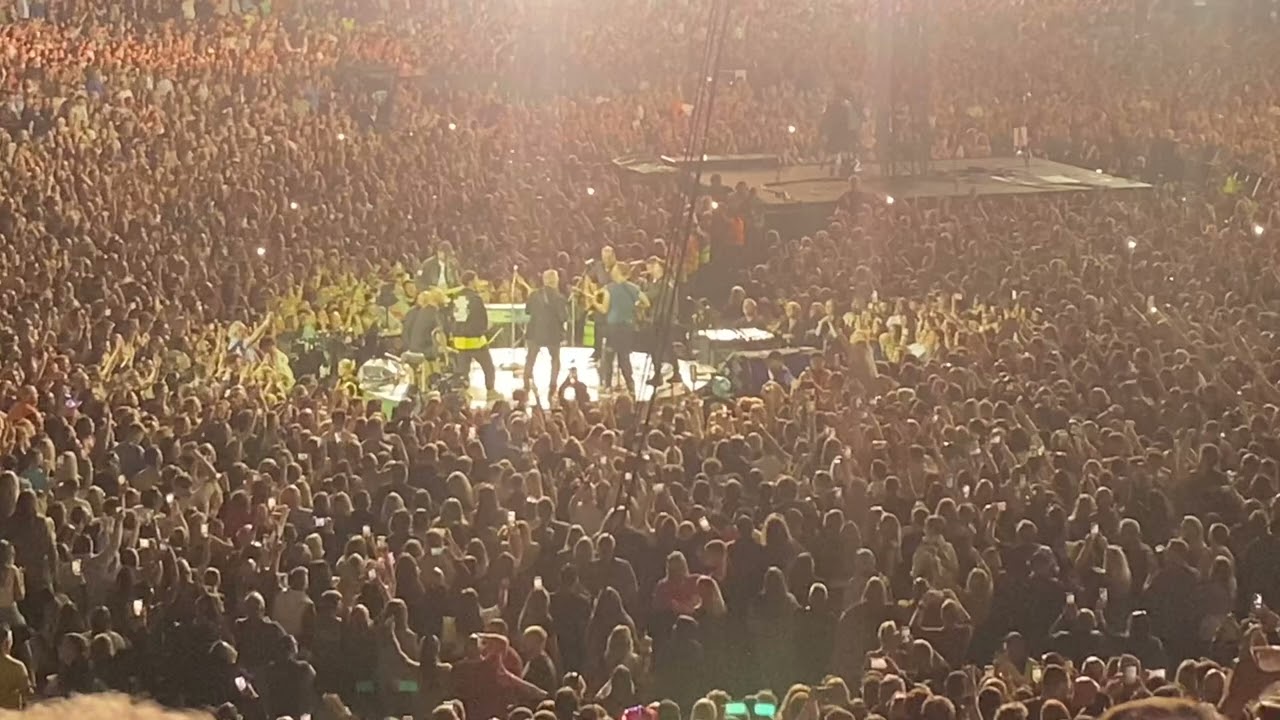 Coldplay Croke Park 1/9/24 Aslan Crazy World