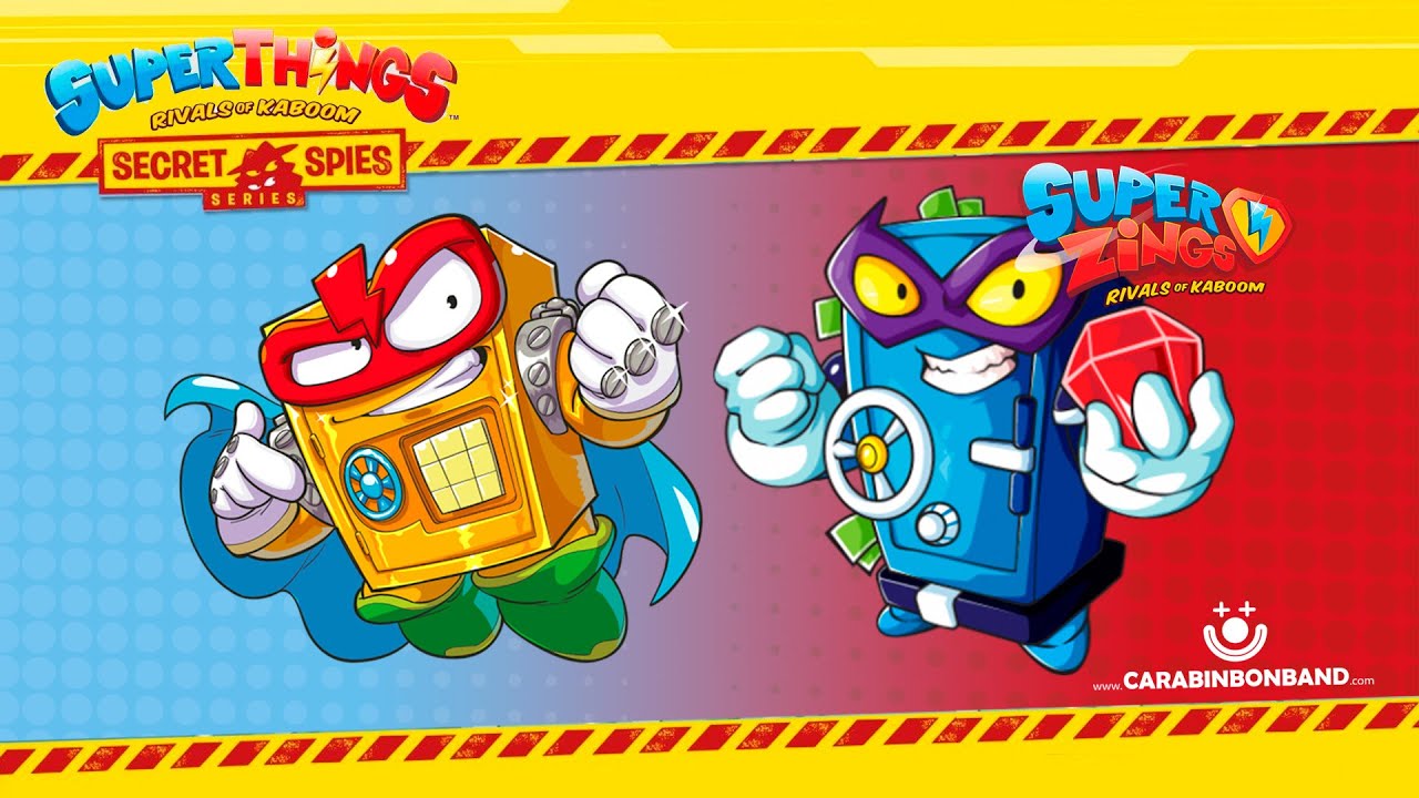 #SUPERTHINGS SECRET SPIES VS. #SUPERZINGS - Objetos repetidos - By CARA BIN BON BAND