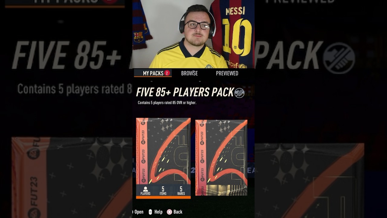 I OPENED AN 85x10 FOR FUTTIES!!! #fifa23 #fut