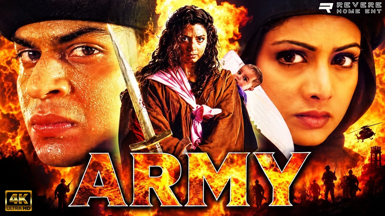 Army (1996) Full Movie | Sridevi | Shah Rukh Khan | Danny Denzongpa | Action Drama | HD