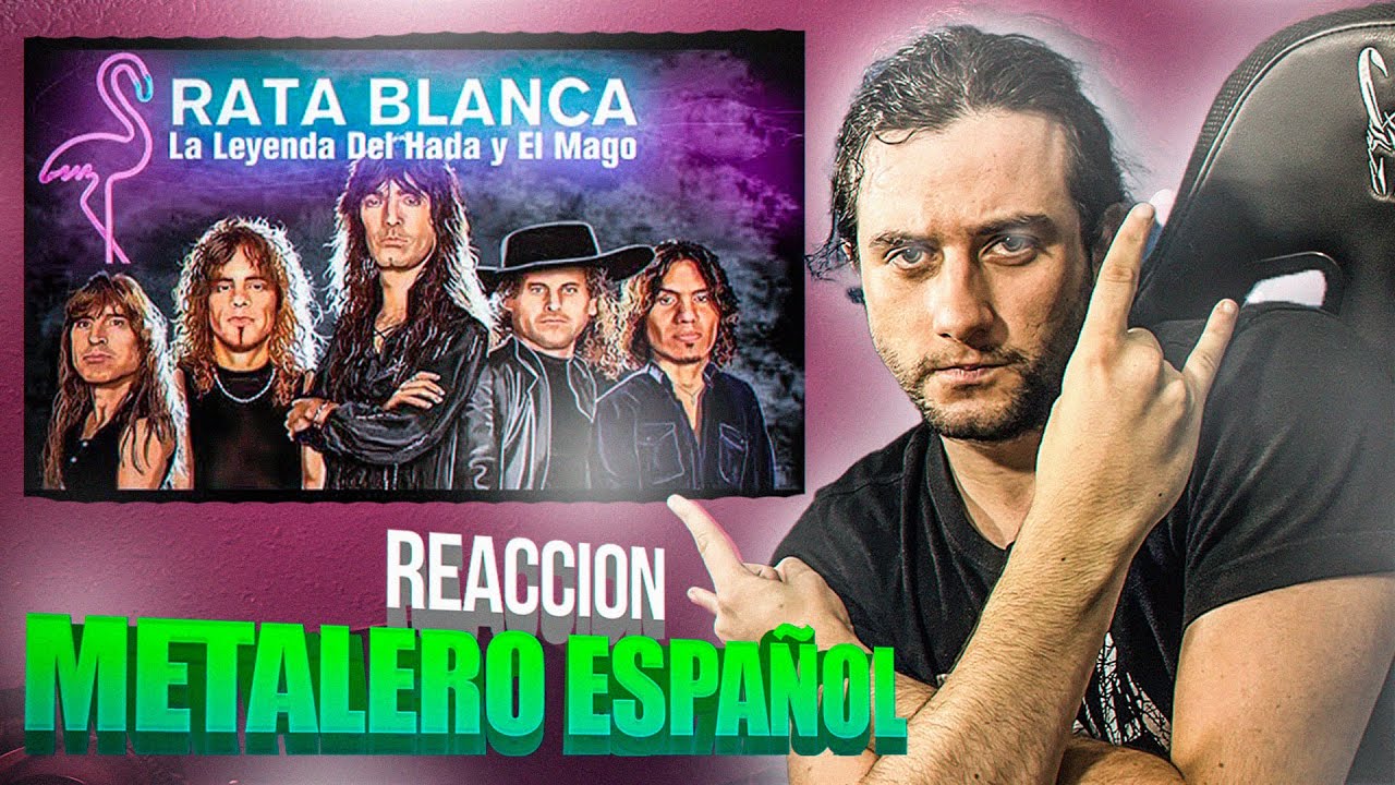 ESPAÑOL REACCIONA a RATA BLANCA METAL ARGENTINO