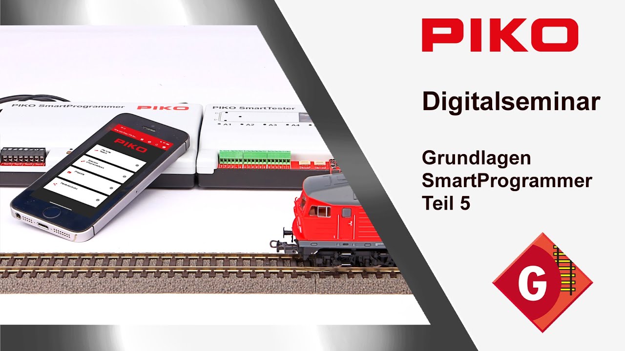 PIKO [D010] Digitalseminar PIKO SmartProgrammer für die Gartenbahn