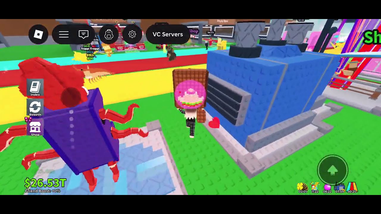 Playing Sab admin abuse