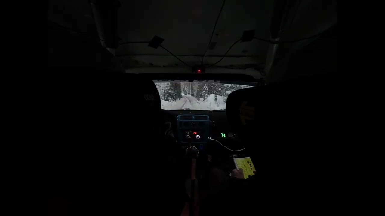 Rantabaari ralli ek2 . 24.1.2025