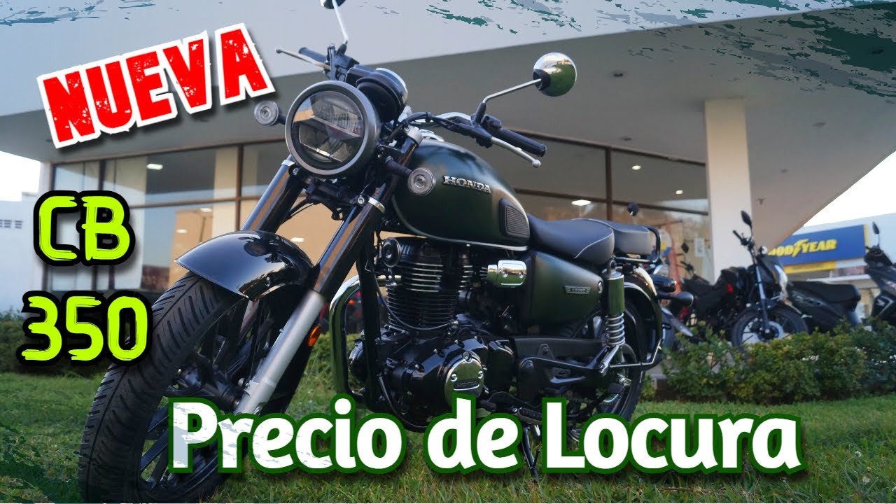 La Nueva Honda CB350 Mejorada Y Chula
