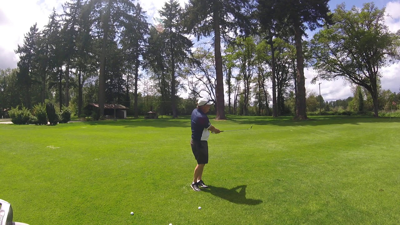 12 Step Golf Process - Chipping/Pitching using Open stance