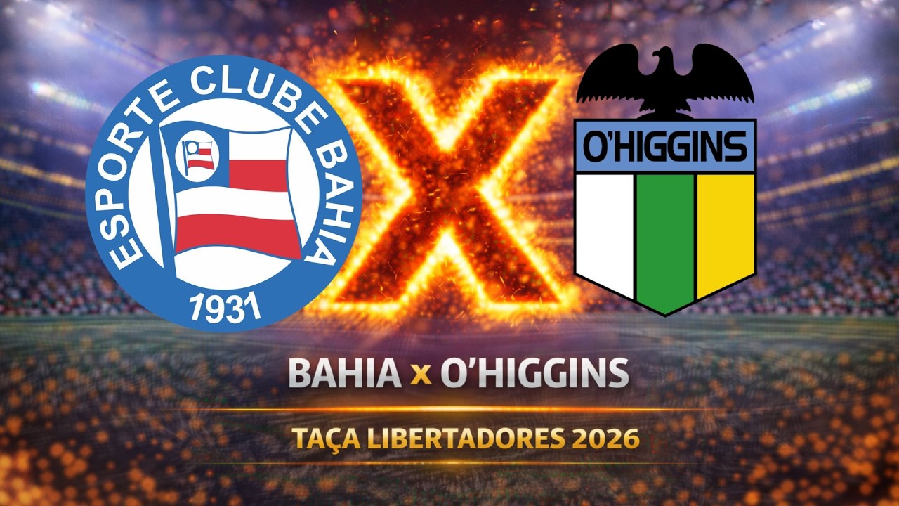 BAHIA X O'HIGGINS [Simulação] | Taça Libertadores 2026
