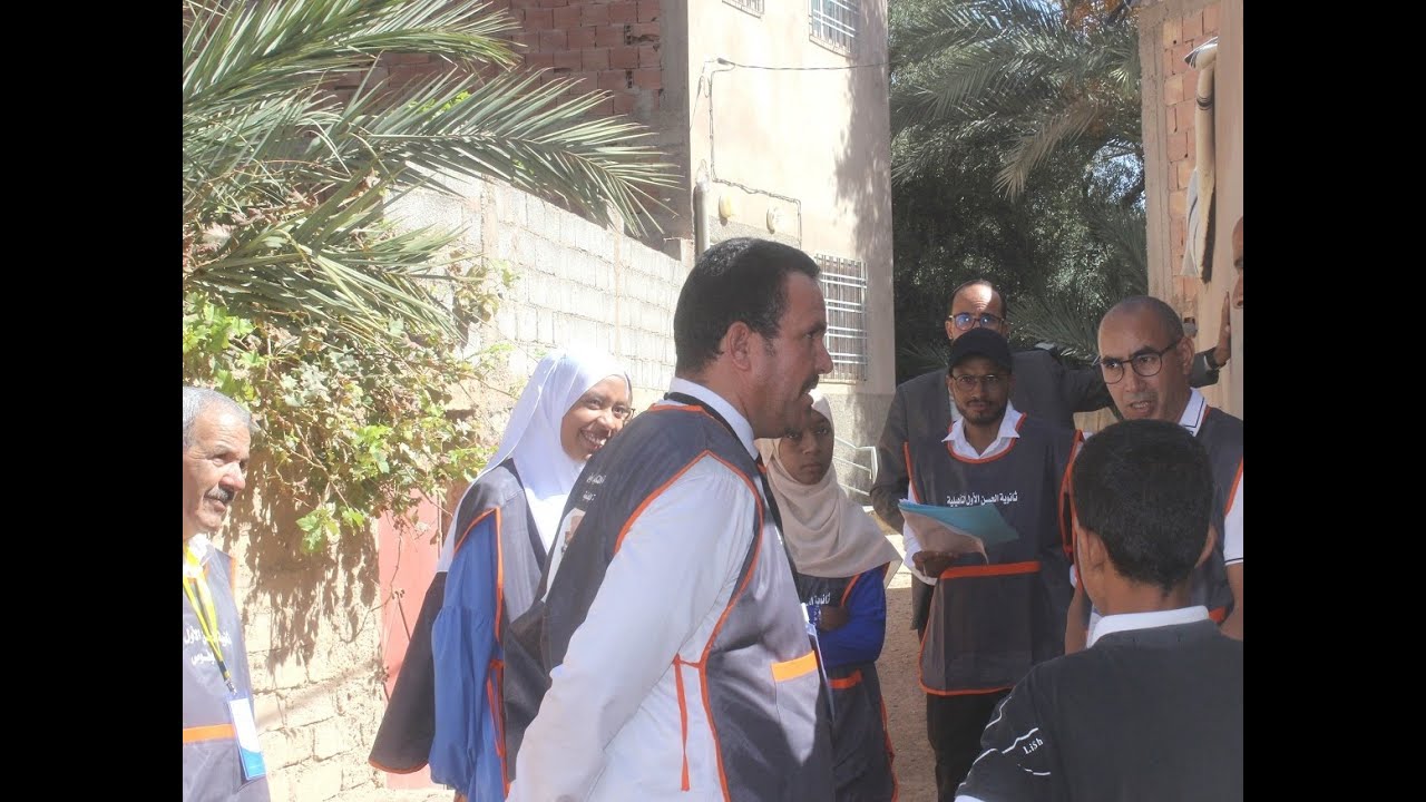 قافلة تعبئة مجتمعية بأوفوس إقليم الرشيدية للحد من الانقطاع عن الدراسة
