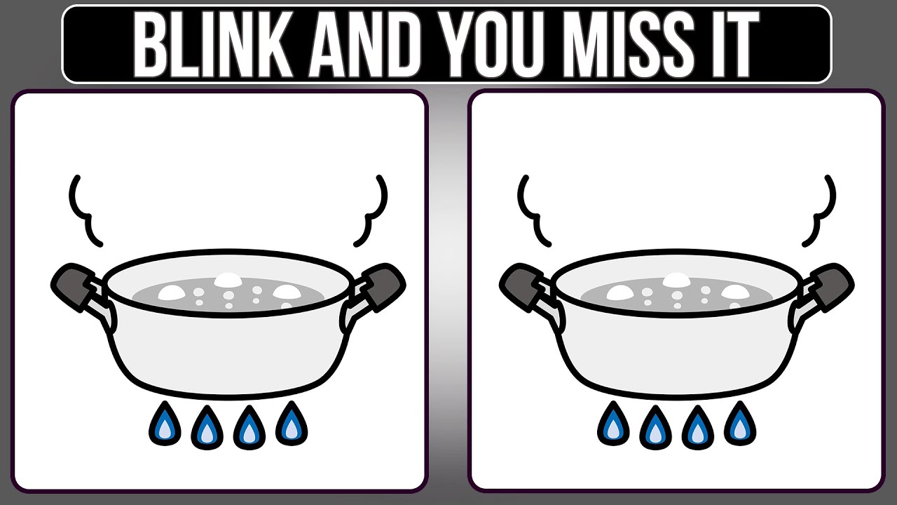 🧩 Blink And You Miss It  | Find 3 Differences