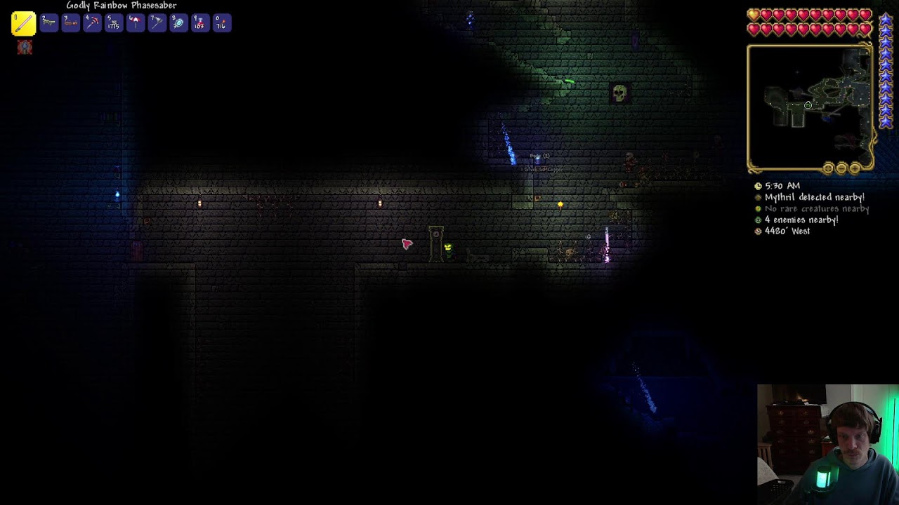 A Vampire in Terraria