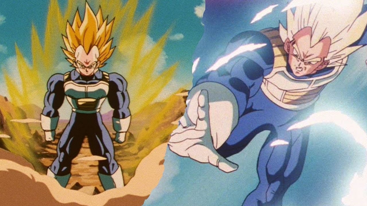 Super Vegeta vs Semi Perfect Cell (Japanese)