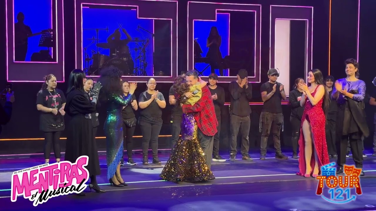 ESTRENO de MARIANA ￼TREVIÑO como LUPITA en MENTIRAS EL MUSICAL | TOUR 121 #estreno 