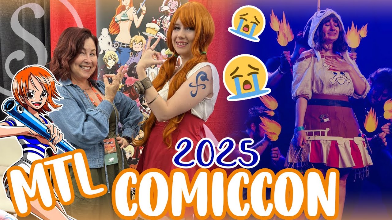 I MET NAMI'S 🍊VA at Montreal Comiccon 2025 - Masquerade & Cosplay Eh! 🏆