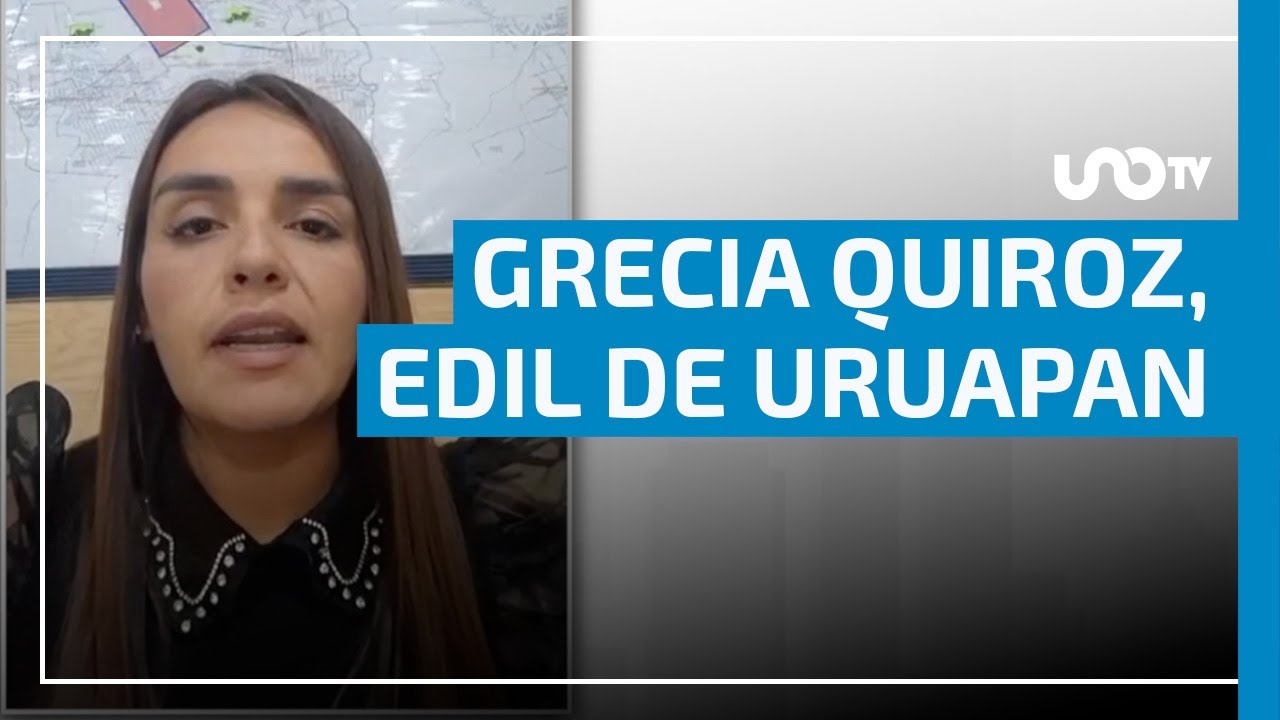 Grecia Quiroz se perfila como alcalde de Uruapan