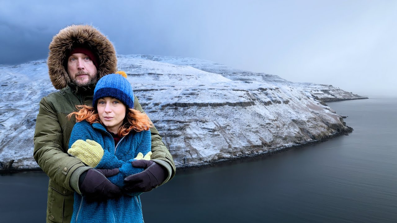 NO WAY OUT!! Trapped In Our 200 Year Old Cottage On A Scottish Island By The Ice -  Ep100!!