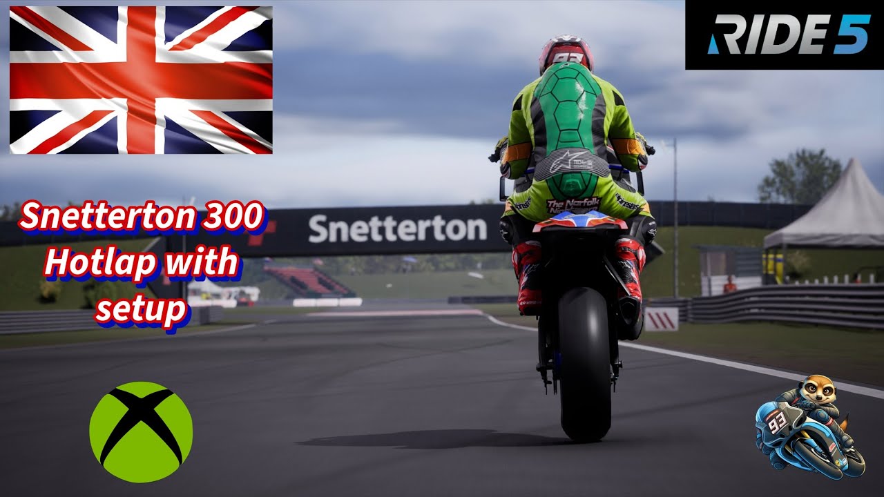 RIDE 5 - Snetterton 300 - RM1000cc - Hotlap/world record Xbox with setup