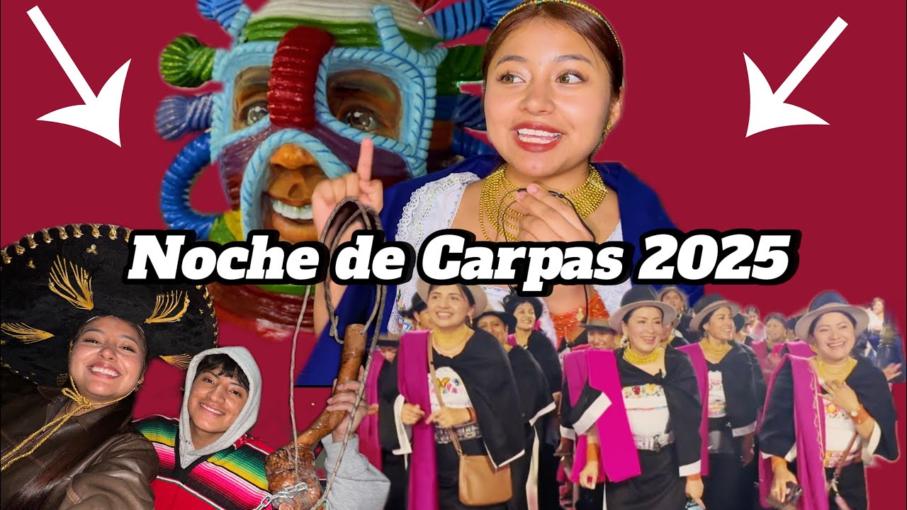 Inti Raymi Otavalo/ Noche de Carpas- Mostrando un poco de nuestras fiestas con Nenita 🎤🇪🇨 2025