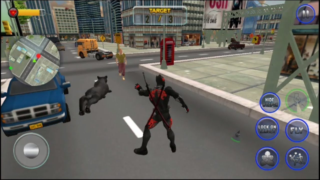 Multi Panther Heroes vs Mafia Super Villains | Android GamePlay
