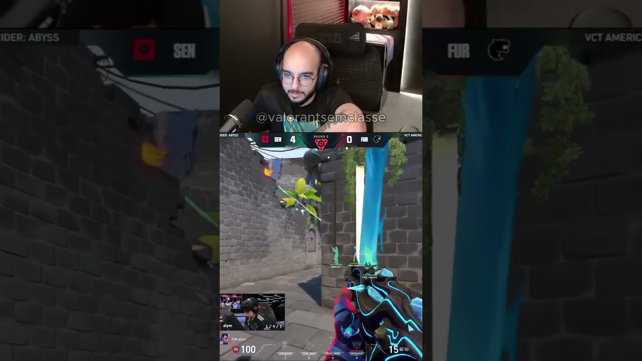 Melhores Momentos da Furia vs Sentinels e deixa streamers impressionados