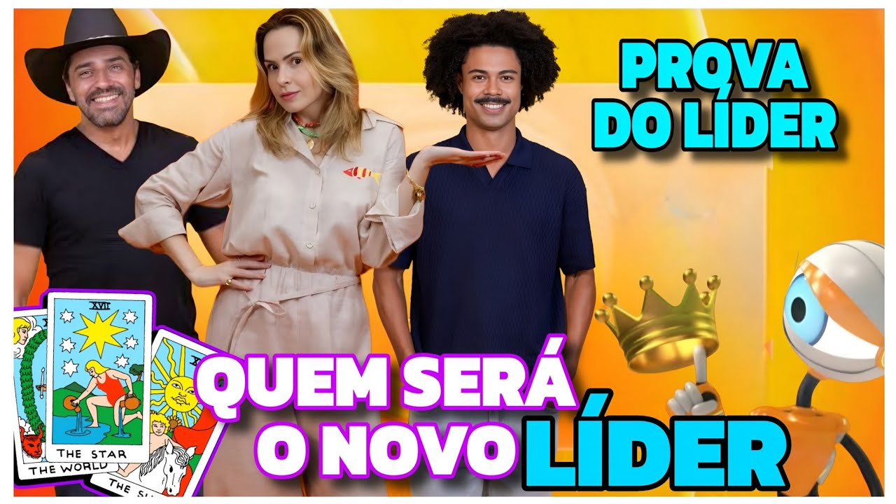 PROVA DO LÍDER BBB 26 - AS CARTAS REVELAM QUEM SERÁ O NOVO LÍDER🔮