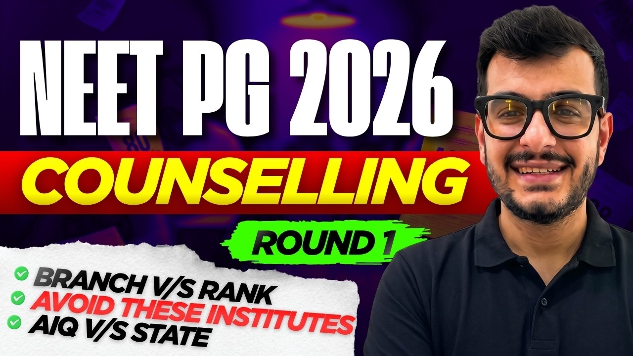NEET PG 2026 AIQ Round 1 | Watch this Before Choice Filling