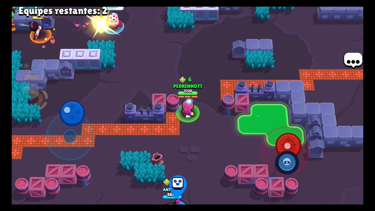 Jogando BRAWL STARS com meu irmão 