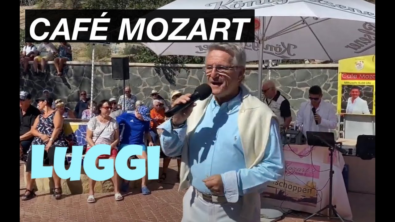 PLAYA DEL INGLES: LUGGI SINGT 