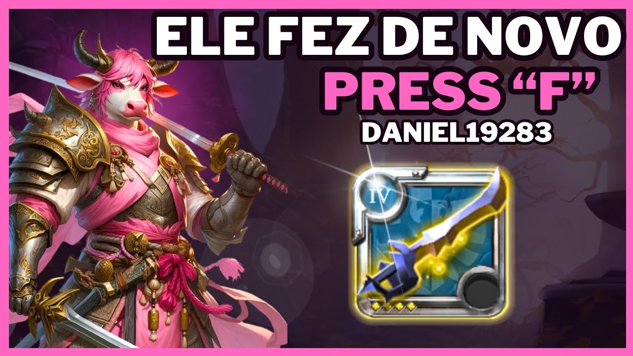 ELE SE SACRIFICOU PELO VACA || +RESPECT 🫡💀 || VOCE FARIA ISSO?? || ALBION ONLINE