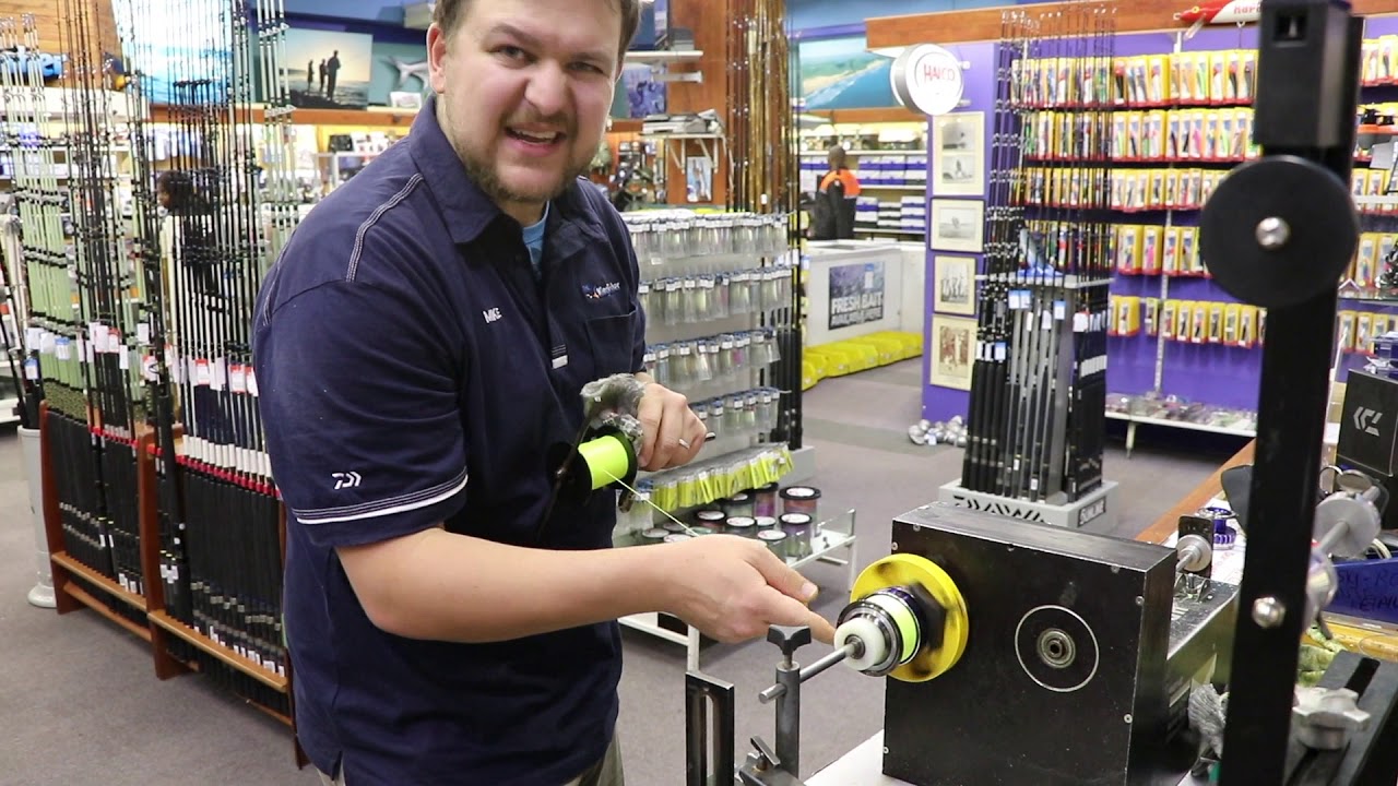Spooling the Daiwa Saltiga 5000 | ASFN Tackle