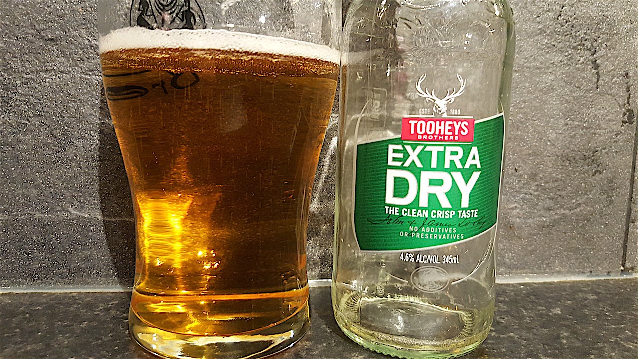 Tooheys Extra Dry Lager By Tooheys Brothers | Australian Beer Review