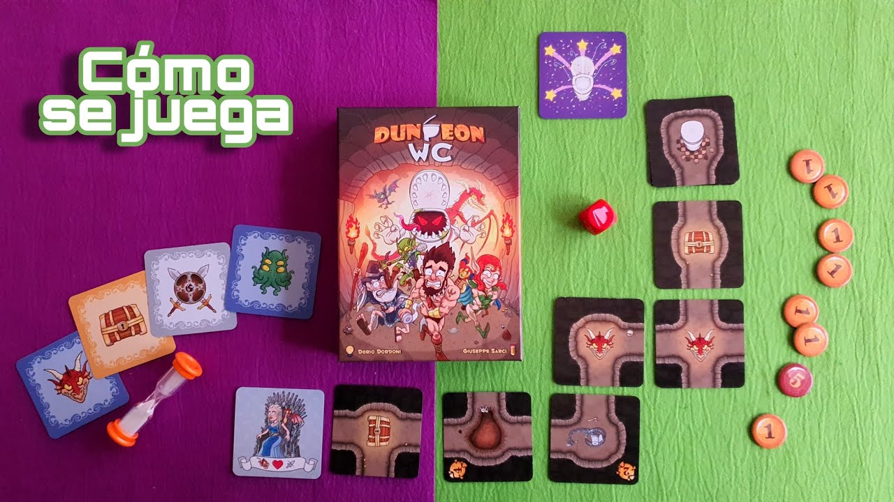 Dungeon WC, todo lo que necesitas saber de este juego de mesa 👥