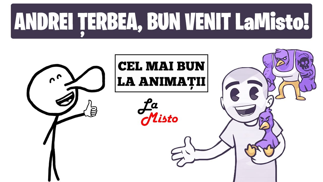 Andrei Terbea, bun venit LaMisto!