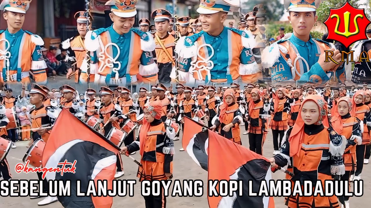 Drumband rma, sebelum karnaval pemanasan kopi lambada keren abiss@kangentuk