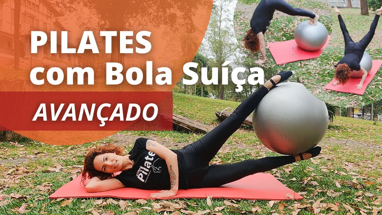 PILATES AVANÇADO - com Bola Suíça | AULA COMPLETA (8 exercícios)
