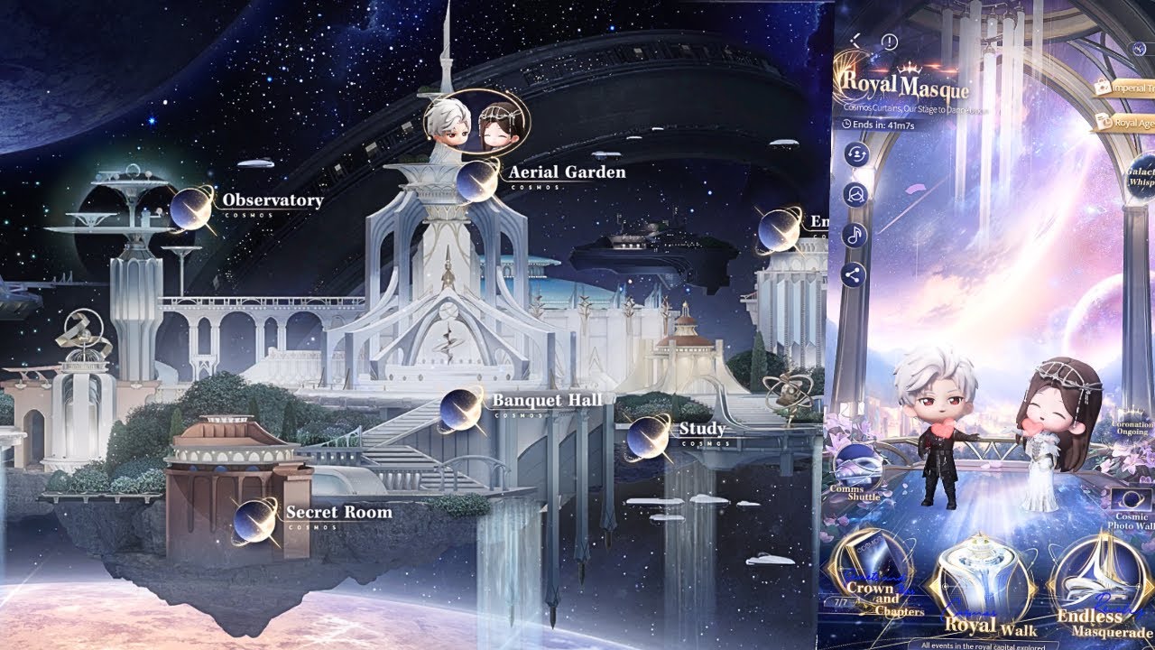 Royal Masque Event: Royal Walk with Chibi Sylus EN | Love and Deepspace 2nd Anniversary