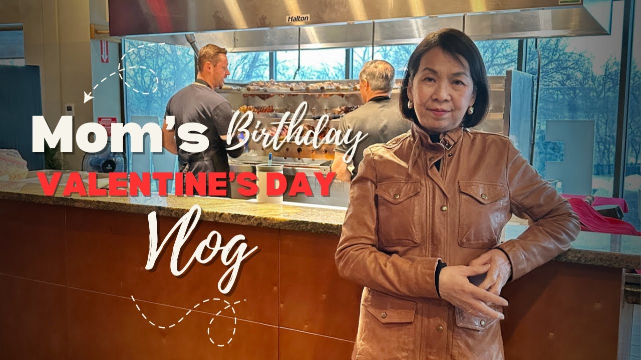 Mom's Birthday | Valentine's Day Vlog 🎉♥️