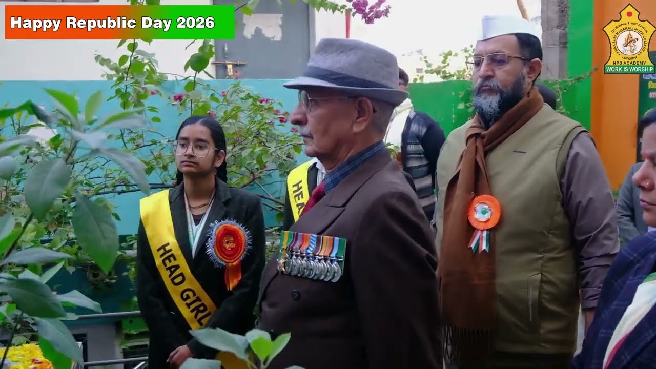 Flag hoisting, Happy Republic Day!