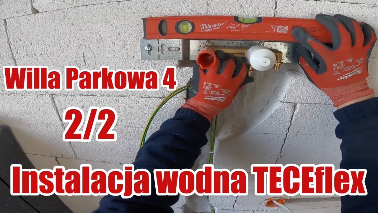 Willa Parkowa 4 - Instalacja wodna w systemie TECEflex 2/2