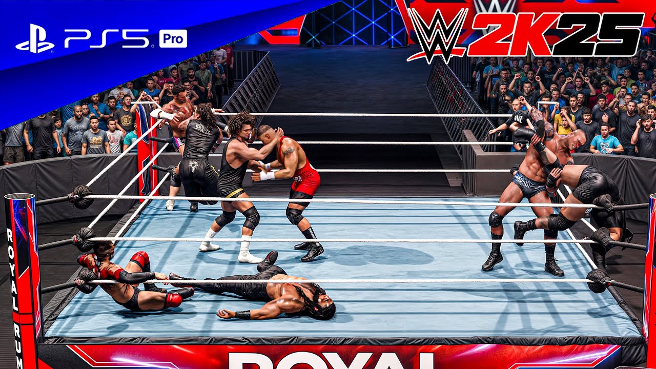 WWE 2K25 | Королевская битва на 30 человек | PS5&trade; Pro [4K60]
