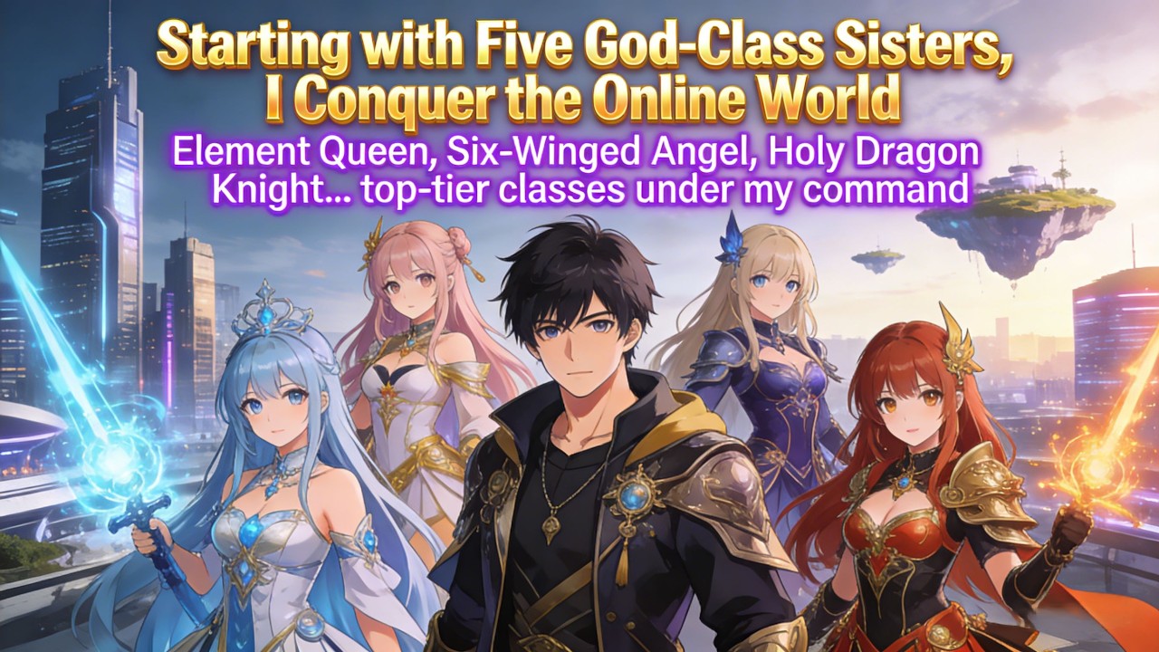 Starting with Five God-Class Sisters, I Conquer the Online World#webnovel #powerrise