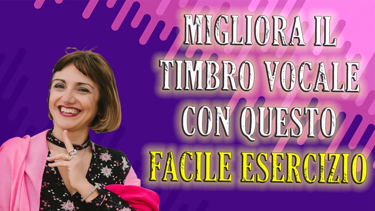 Stop Voce Nasale - Come Migliorare il Timbro Vocale con un FACILE ESERCIZIO