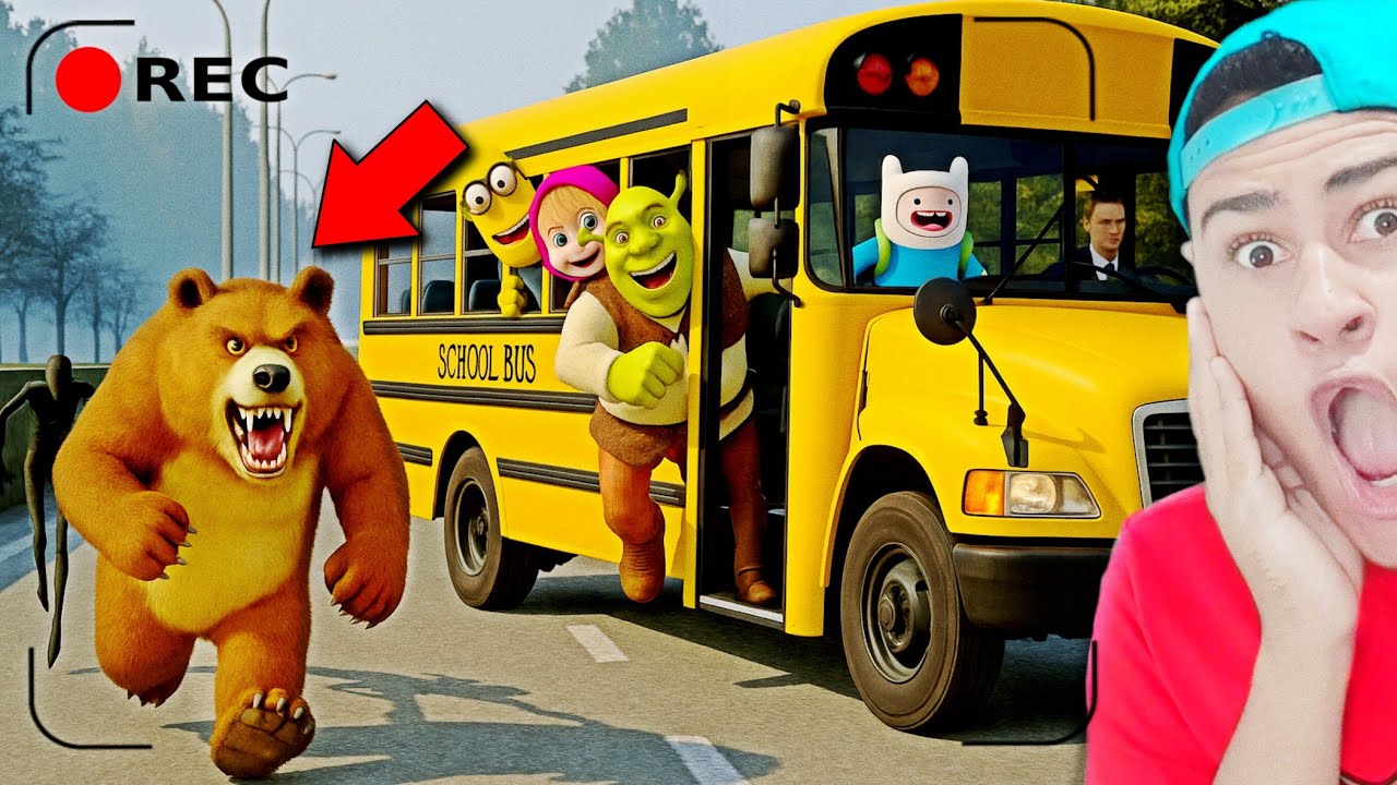 NÃO VIAJE DE ÔNIBUS AS 3 HORAS!! 😱 - Gmod