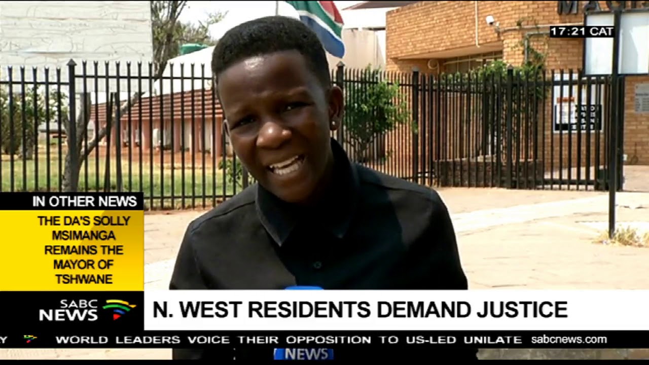 N West Lonely Park residents demand justice
