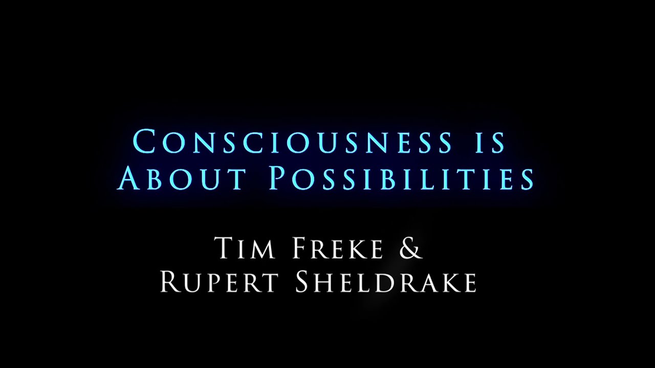 Consciousness is About Possibilities - Tim Freke - Rupert Sheldrake