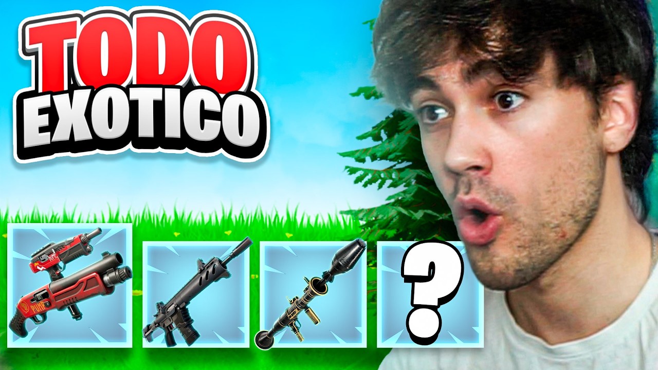 Las NUEVAS EX&Oacute;TICAS de FORTNITE est&aacute;n **ROT&Iacute;SIMAS**