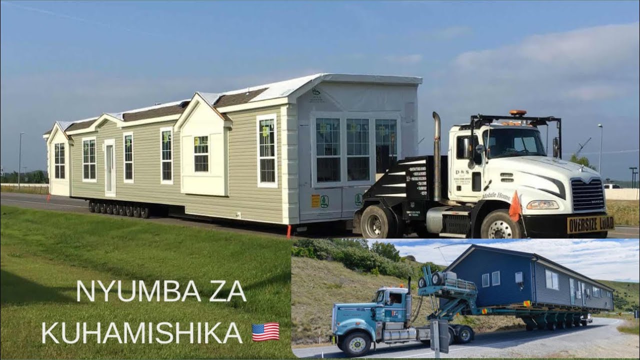Mobile homes: Njoo ndani ya nyumba hizi unazoweza kuhamisha kutoka sehemu moja kwenda nyingine ❗️❗️